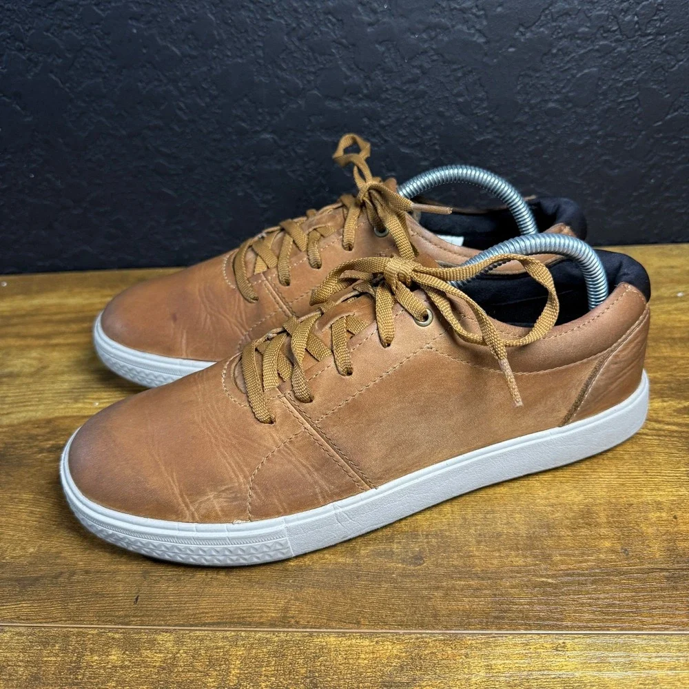 Merrell Freewheel 2‎ J32949 Tan Leather Casual Sneakers Mens Size 8